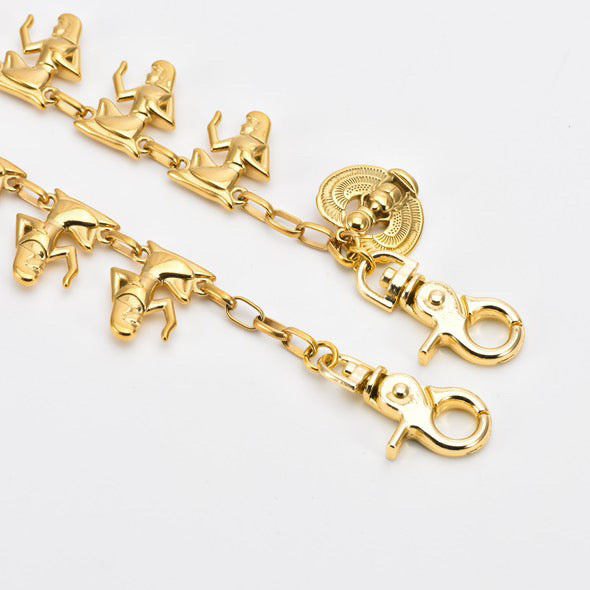 'Luxor' Wallet Chain - Gold