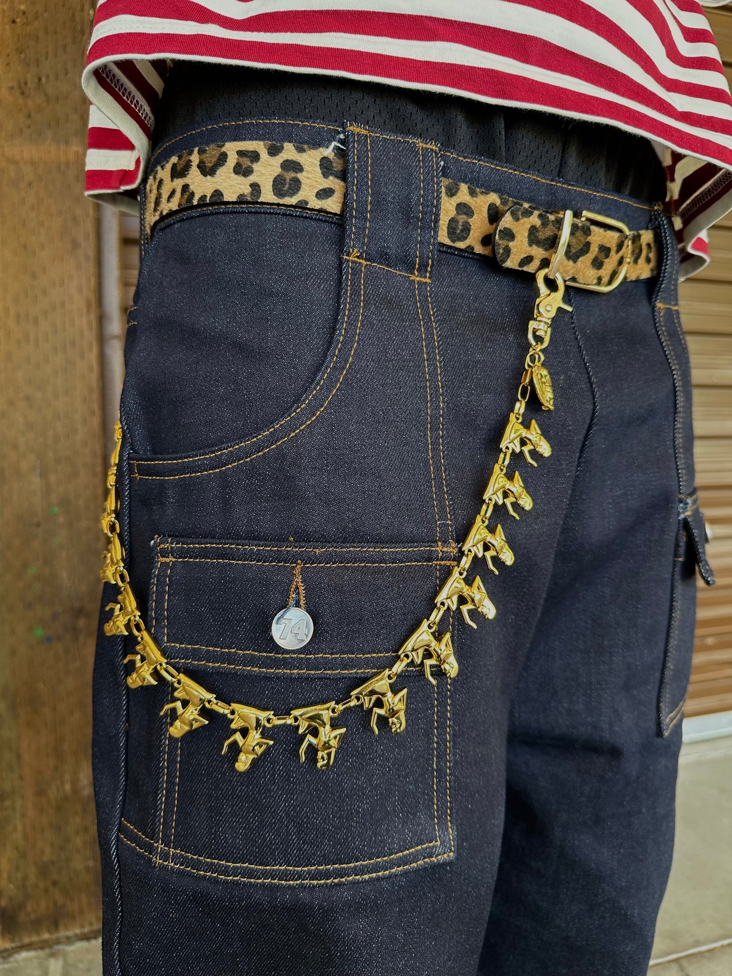 'Luxor' Wallet Chain - Gold