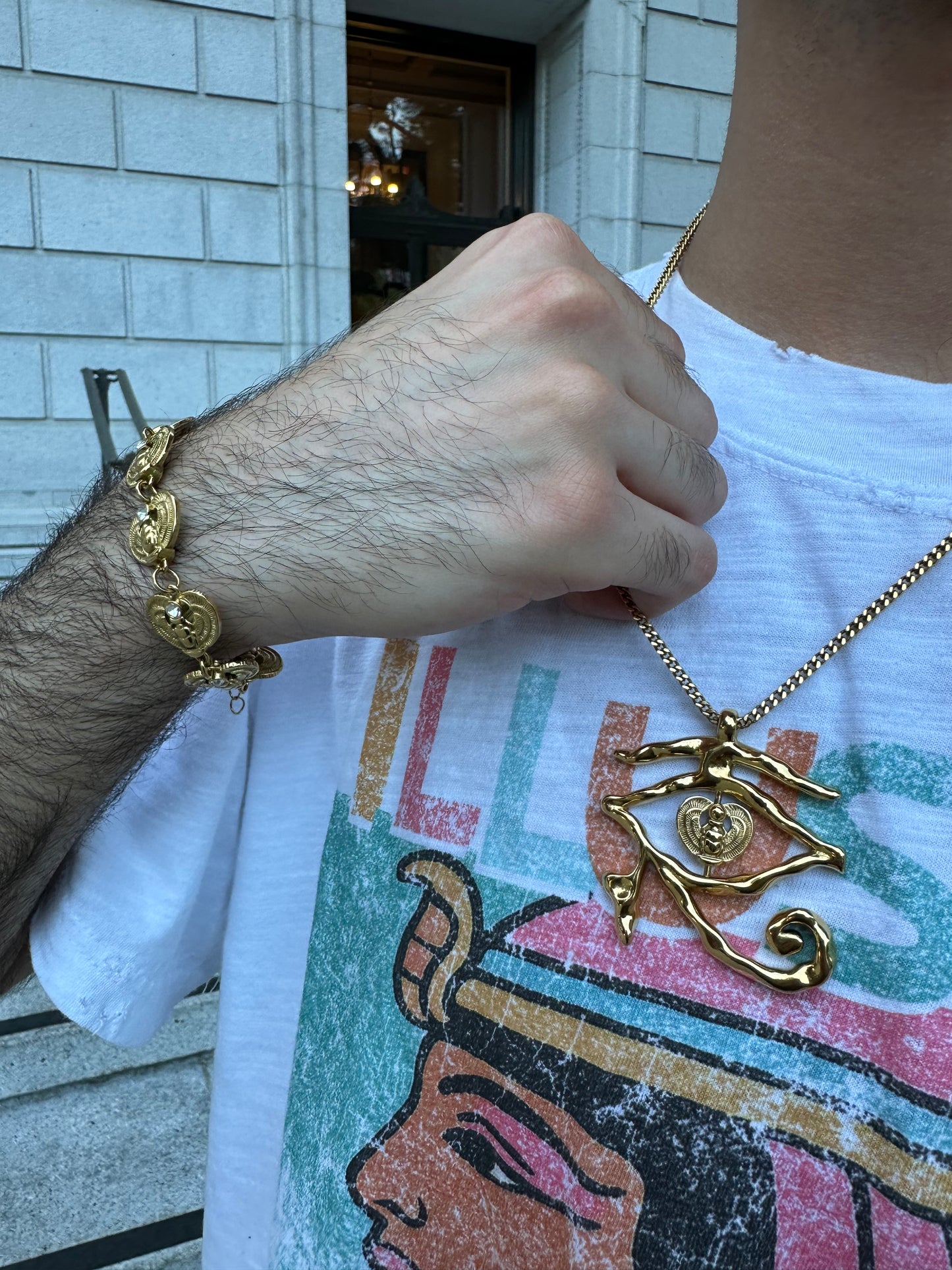 'Horus' Necklace - Gold