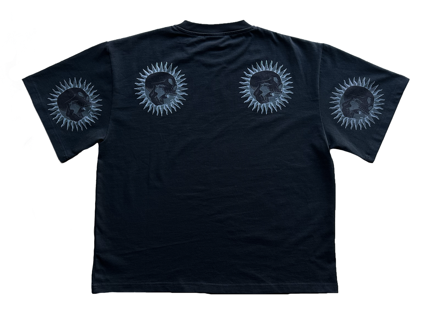 '3 GOD' V2 Oversized Tee - Black