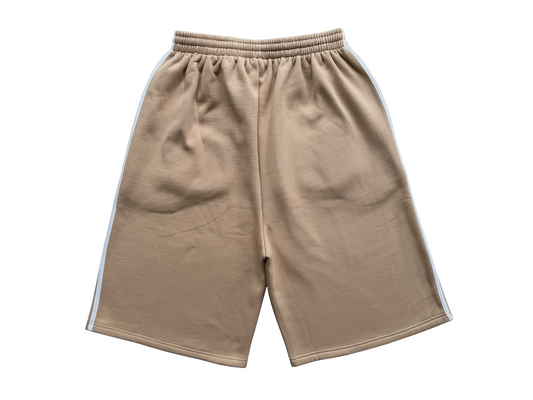 'Illusive Guardian' Sweat Shorts - Cream