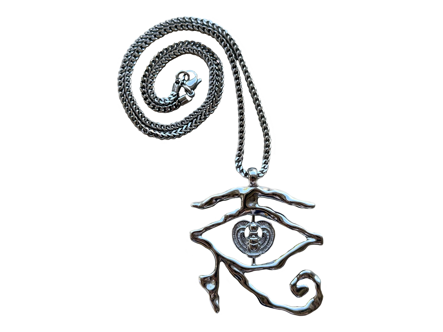 'Horus' Necklace - Silver