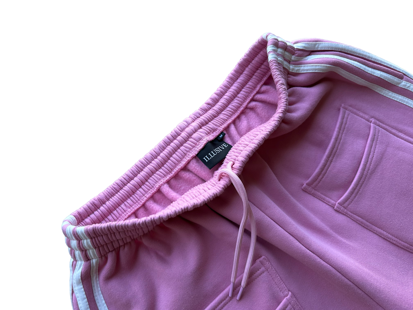 'Illusive Guardian' Sweat Shorts - Pink