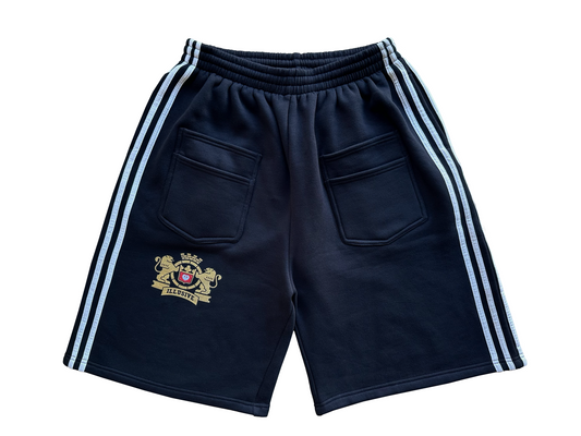 'Illusive Guardian' Sweat Shorts - Black