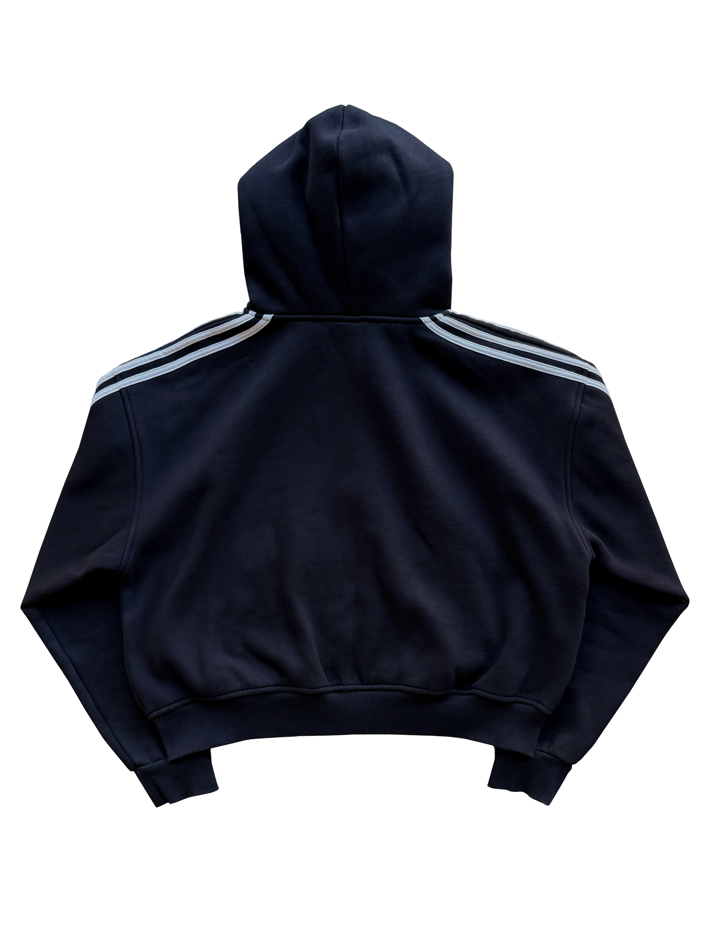 'Illusive Guardian' Cropped Zip Up - Black