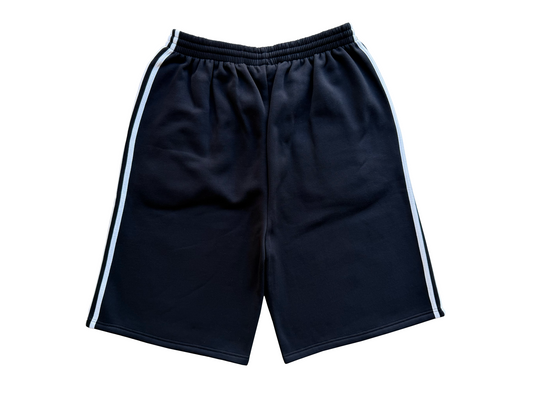 'Illusive Guardian' Sweat Shorts - Black