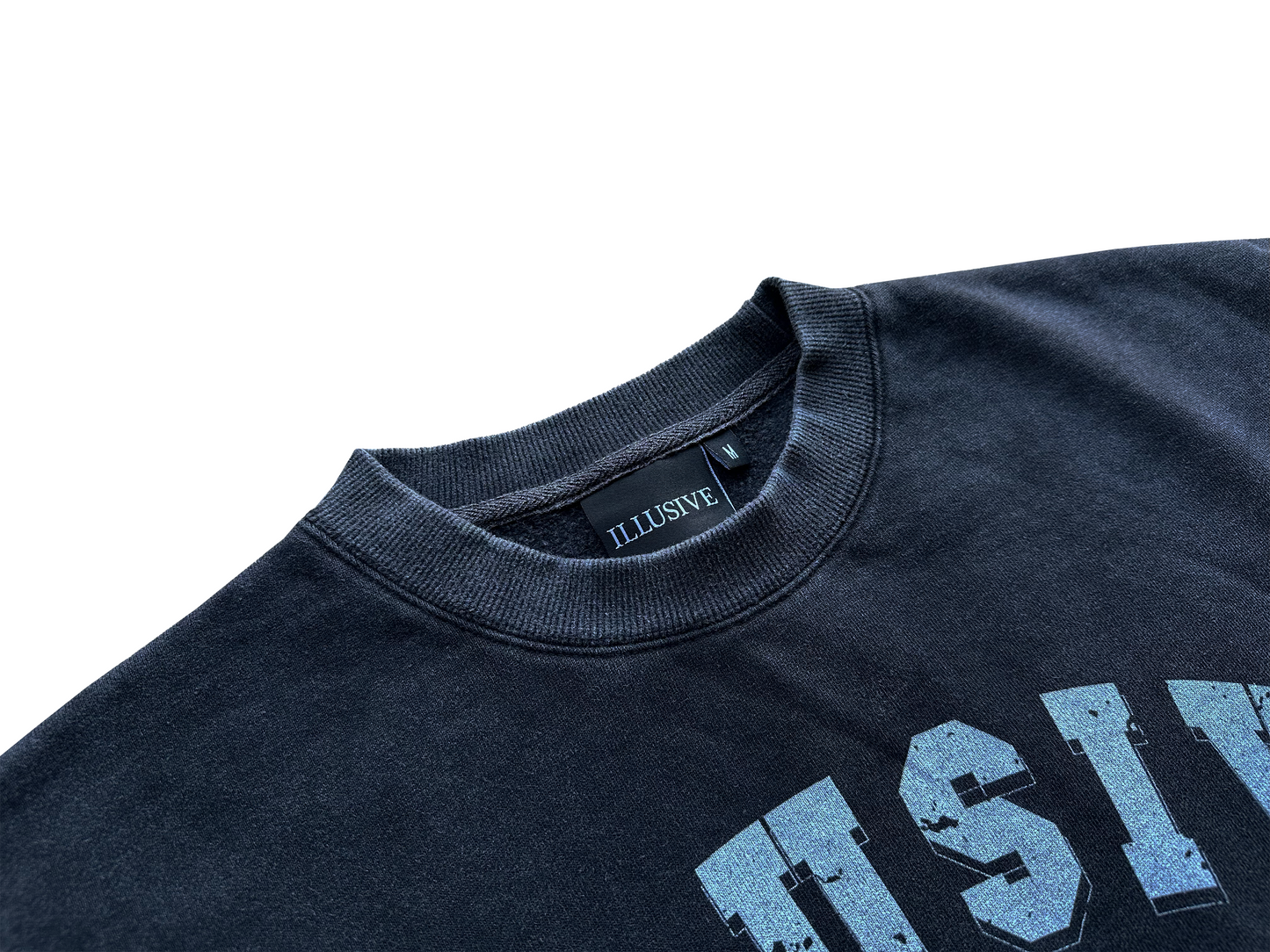 'Pharaoh's Legacy' V2 Cropped Crewneck - Black