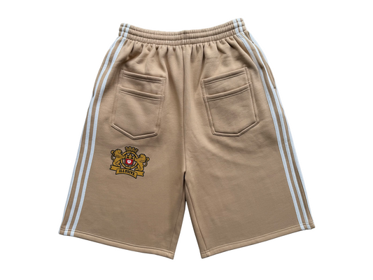 'Illusive Guardian' Sweat Shorts - Cream