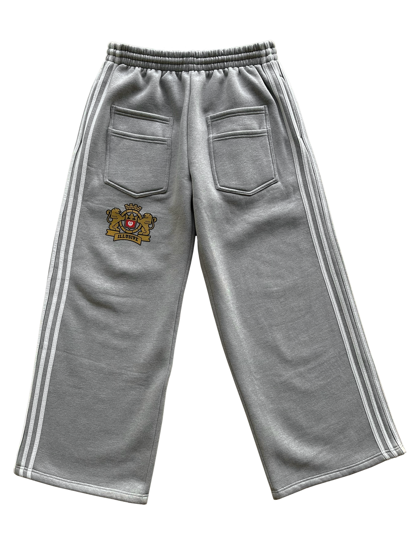 'Illusive Guardian' Sweatpants - Gray