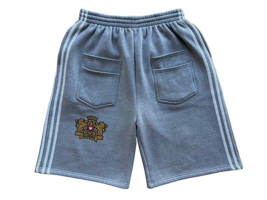 'Illusive Guardian' Sweat Shorts - Grey