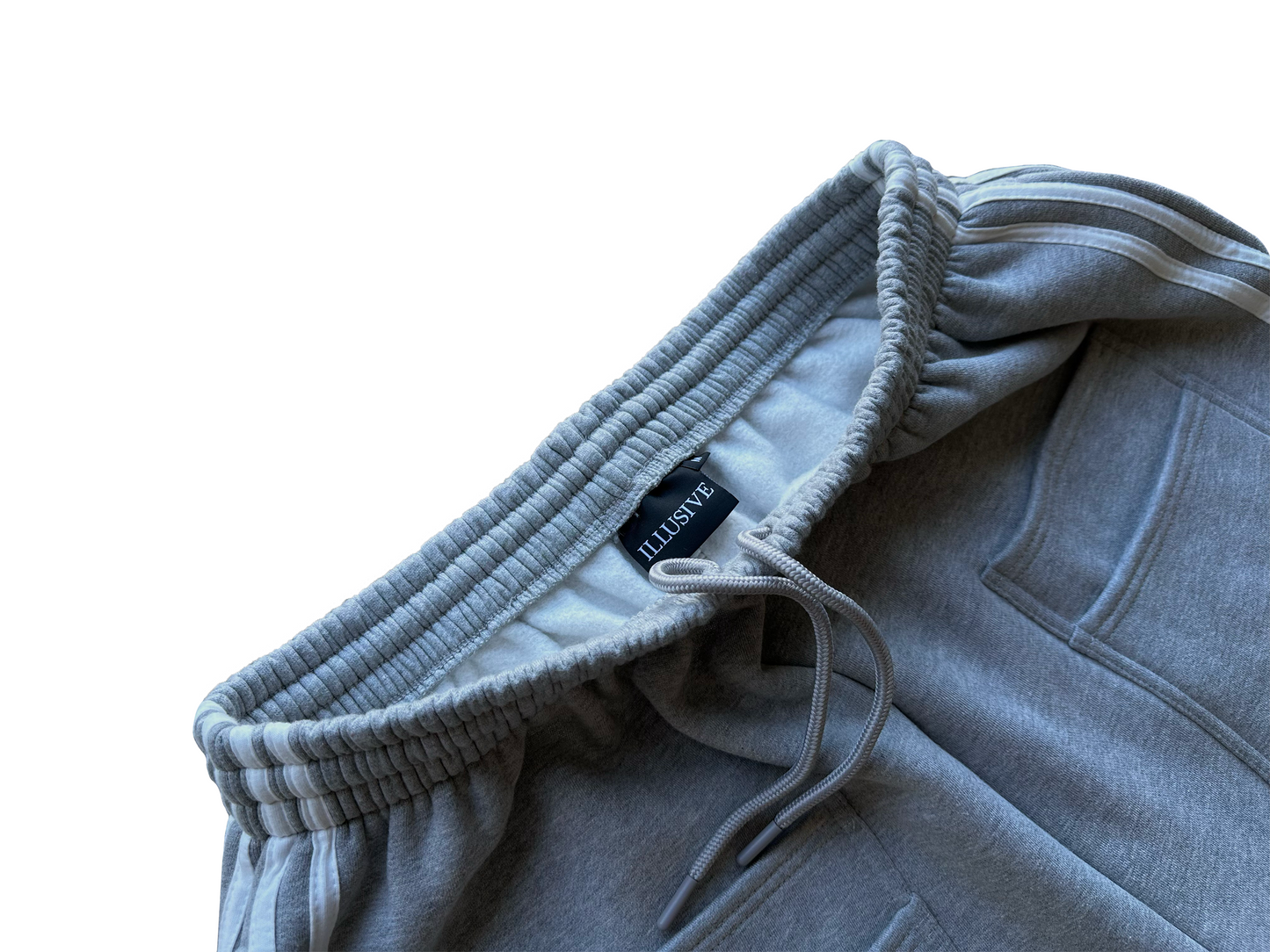 'Illusive Guardian' Sweat Shorts - Grey