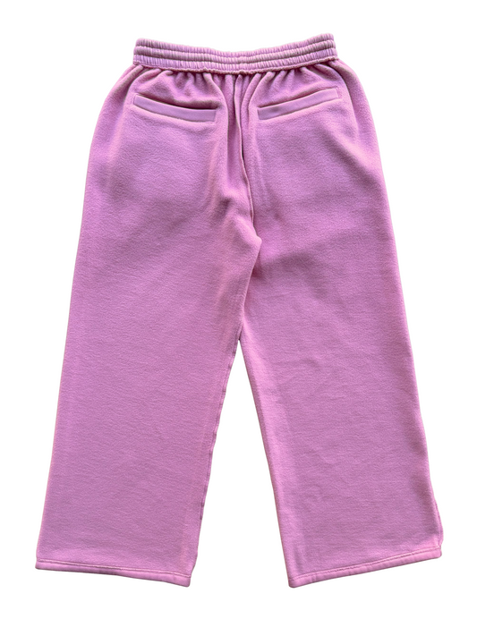 'Illusive Dynasty' Inside Out Sweatpants - Pink