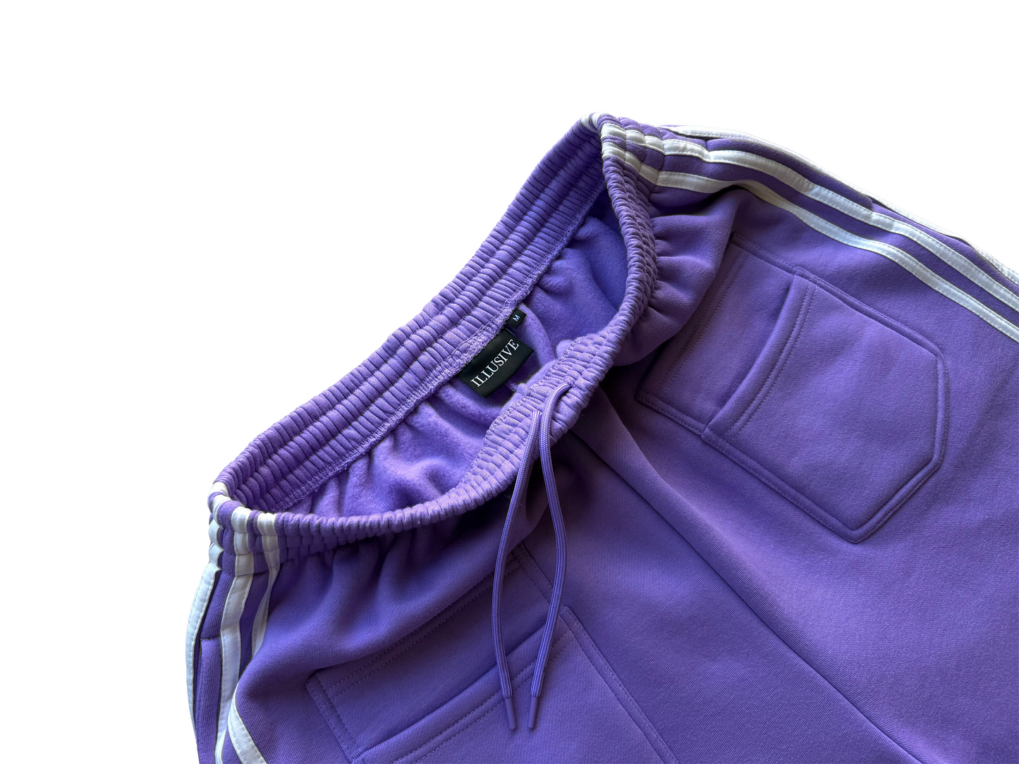 'Illusive Guardian' Sweat Shorts - Lavender