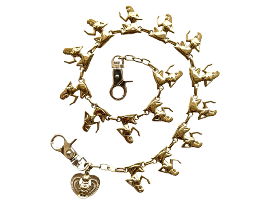 'Luxor' Wallet Chain - Gold