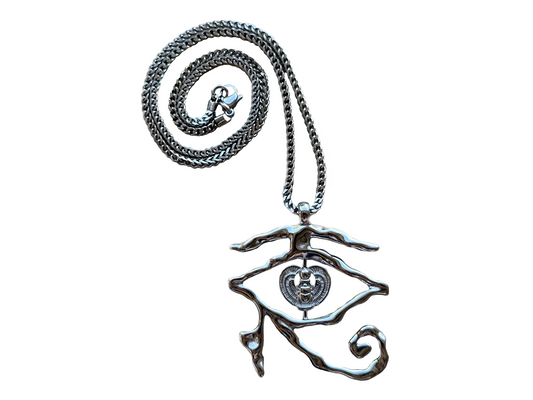 'Horus' Necklace - Silver