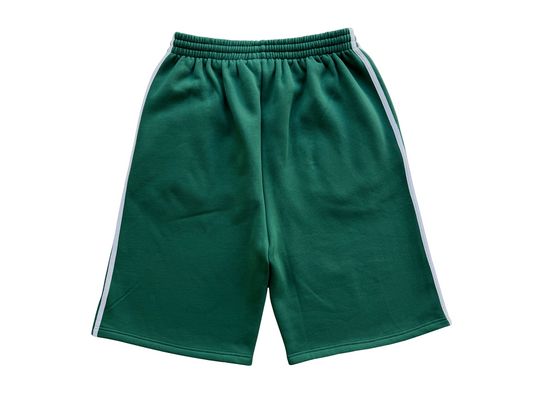 'Illusive Guardian' Sweat Shorts - Pine Green