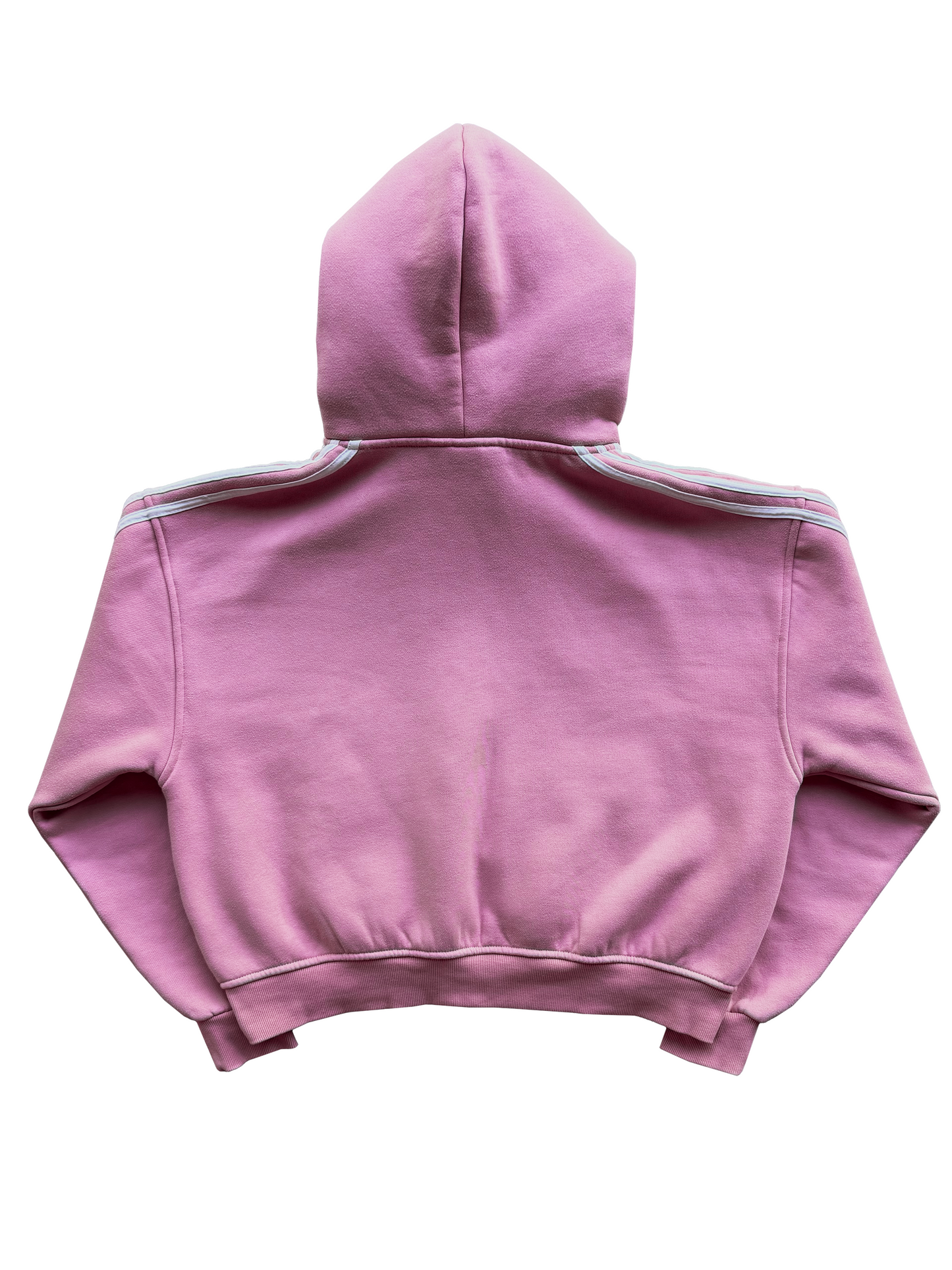 'Illusive Guardian' Cropped Zip Up - Pink