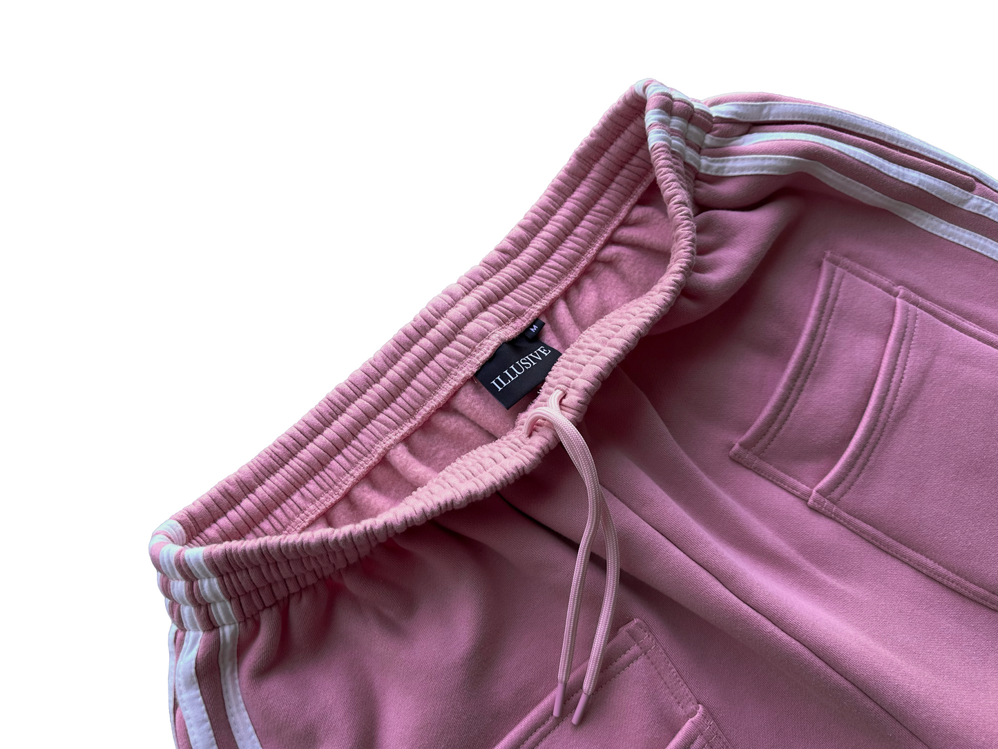 'Illusive Guardian' Sweat Shorts - Pink