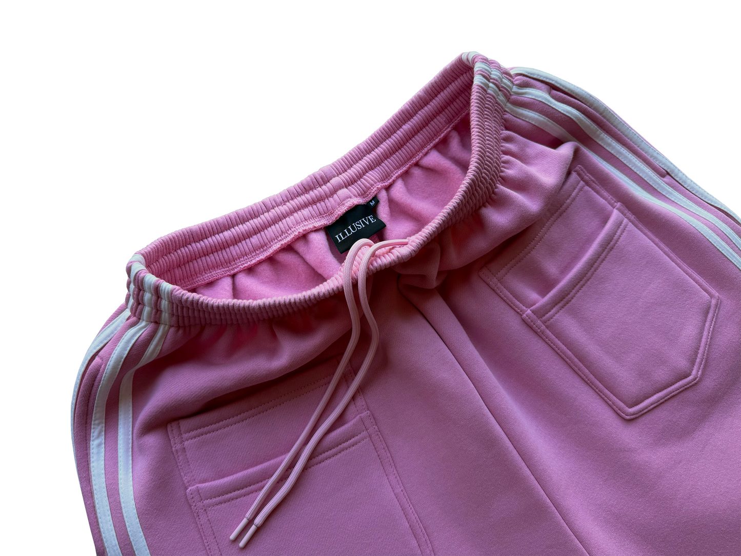 'Illusive Guardian' Sweat Shorts - Pink