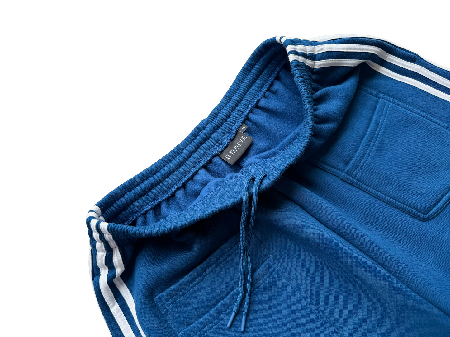 'Illusive Guardian' Sweat Shorts - Sapphire Blue